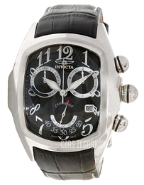 Invicta Lupah Czarny/Skóra Ø44.5 mm 13000