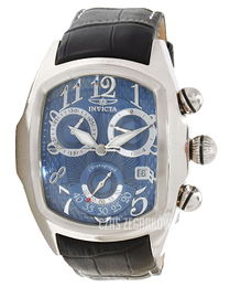 Invicta Lupah Niebieski/Skóra Ø44.5 mm 13001