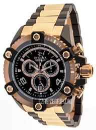 Invicta Arsenal Czarny/Stal w kolorze różowego złota Ø56 mm 13019