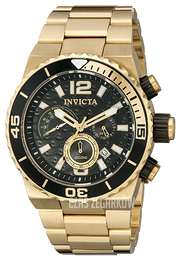 Invicta Pro Diver Czarny/Pozlacana Ø48 mm 1343