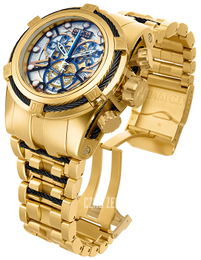 Invicta Bolt Żółte złoto/Stal w odcieniu złota Ø53 mm 13759