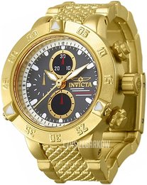 Invicta Szary/Stal w odcieniu złota Ø24 mm 13820