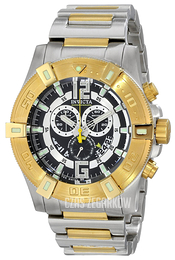 Invicta Luminary Czarny/Stal w odcieniu złota Ø52 mm 13925