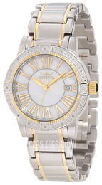 Invicta Angel Biały/Stal w odcieniu złota Ø36 mm 13957