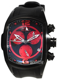 Invicta Lupah Czerwony/Guma Ø46.8 mm 14015