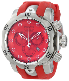Invicta Venom Czerwony/Guma Ø53 mm 1403