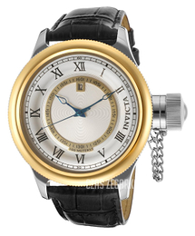 Invicta Russian Diver Srebrny/Skóra Ø52 mm 14078