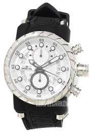Invicta S1 Rally Srebrny/Guma Ø48 mm 14184
