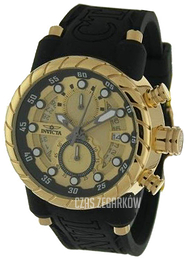 Invicta S1 Żółte złoto/Guma Ø50 mm 14186