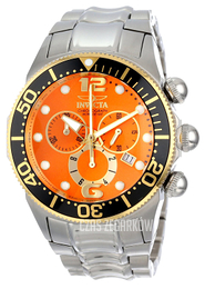 Invicta Lupah Pomarańczowy/Stal Ø47 mm 14200