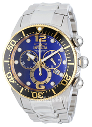 Invicta Lupah Niebieski/Stal Ø47 mm 14201