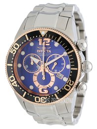 Invicta Lupah Niebieski/Stal Ø47 mm 14203