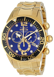 Invicta Lupah Niebieski/Stal w odcieniu złota Ø47 mm 14205