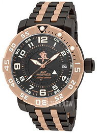 Invicta Sea Czarny/Stal w kolorze różowego złota Ø53 mm 14269