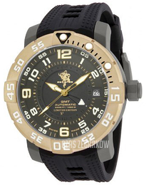 Invicta Sea Czarny/Guma Ø53 mm 14270