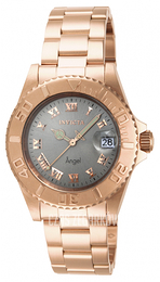 Invicta Angel Szary/Stal w kolorze różowego złota Ø40 mm 14368