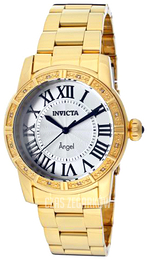 Invicta Angel Srebrny/Stal w odcieniu złota Ø38 mm 14374