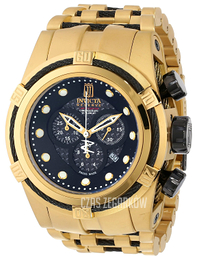 Invicta Jason Taylor Czarny/Stal w odcieniu złota Ø53 mm 14432