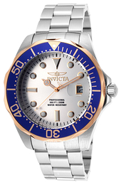 Invicta Pro Diver Srebrny/Stal Ø47 mm 14544