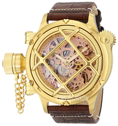 Invicta Russian Diver Szkieletowa tarczy/Skóra Ø50 mm 14623