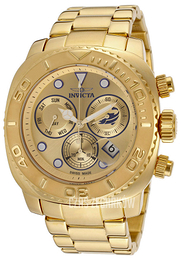 Invicta Pro Diver Żółte złoto/Stal w odcieniu złota Ø48 mm 14650