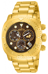 Invicta Pro Diver Brązowy/Stal w odcieniu złota Ø48 mm 14651