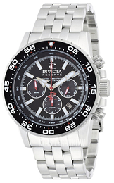 Invicta Reserve Czarny/Stal Ø46 mm 1468