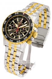 Invicta Reserve Czarny/Stal Ø45 mm 1471