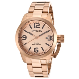 Invicta Corduba Różowe złoto/Stal w kolorze różowego złota Ø40 mm 14830