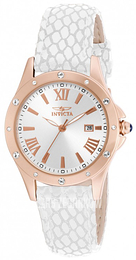 Invicta Angel Srebrny/Skóra Ø32.5 mm 14844