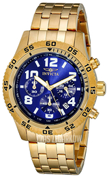Invicta Specialty Niebieski/Stal w odcieniu złota Ø45 mm 1490
