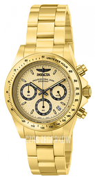 Invicta Speedway Żółte złoto/Stal w odcieniu złota Ø39.5 mm 14929