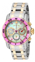 Invicta Pro Diver Biały/Stal w odcieniu złota Ø38 mm 14943