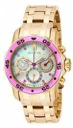 Invicta Pro Diver Biały/Stal w odcieniu złota Ø38 mm 14944