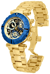 Invicta Subaqua Czarny/Stal w odcieniu złota Ø47 mm 15021