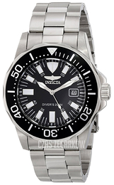 Invicta Pro Diver Czarny/Stal Ø43 mm 15026