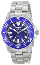 Invicta Pro Diver Niebieski/Stal Ø43 mm 15027