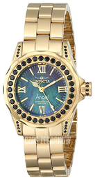 Invicta Angel Czarny/Stal w odcieniu złota Ø30.5 mm 15054