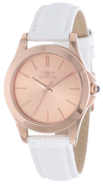 Invicta Angel Różowe złoto/Skóra Ø32.5 mm 15151
