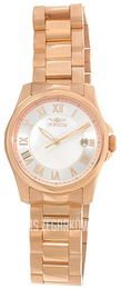 Invicta Angel Biały/Stal w kolorze różowego złota Ø35 mm 15237
