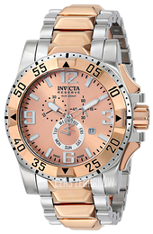Invicta Excursion Różowe złoto/Stal Ø50 mm 15334