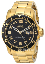 Invicta Pro Diver Czarny/Stal w odcieniu złota Ø48.8 mm 15346