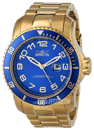 Invicta Pro Diver Niebieski/Stal w odcieniu złota Ø48.8 mm 15347
