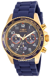 Invicta Specialty Niebieski/Guma Ø45 mm 15418