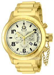 Invicta Russian Diver Szampański/Stal w odcieniu złota Ø52 mm 15473