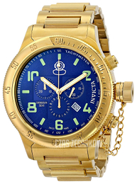 Invicta Russian Diver Niebieski/Stal w odcieniu złota Ø52 mm 15474