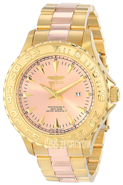 Invicta Pro Diver Różowe złoto/Stal w kolorze różowego złota Ø47 mm 15497