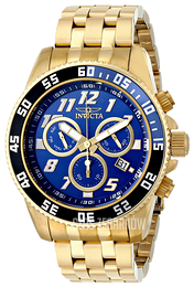 Invicta Pro Diver Niebieski/Stal w odcieniu złota Ø50 mm 15504