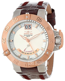 Invicta Subaqua Srebrny/Skóra Ø50 mm 1576