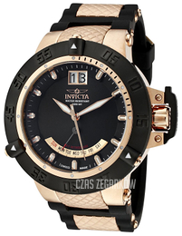 Invicta Subaqua Czarny/Stal w kolorze różowego złota Ø50 mm 1577